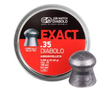 Пули JSB Exact Diabolo 9,0 мм, 5,25 г (100 штук)